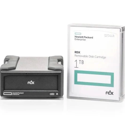 HPE RDX DISK BASED BACKUP BUNDLE WITH 1TB RDX CARTRIDGE + EXTERNAL DOCKING STATION USB 3.0 (BRAND NEW)