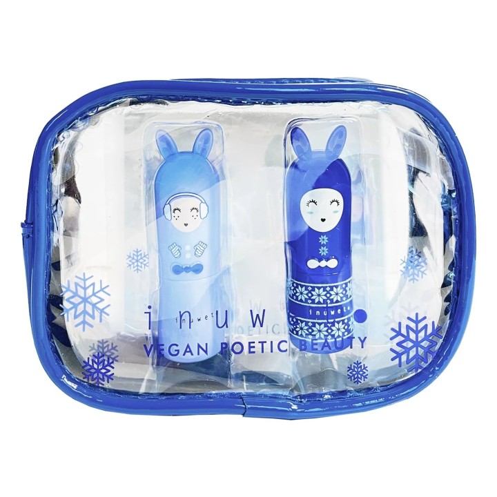 Inuwet Trousse Ski Club Set (Lip/Balm/3.5G + Stickers + Pouch)