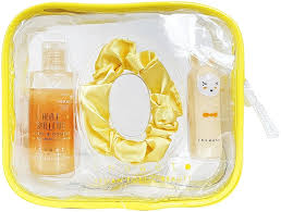 Travel Wallet Lip Balm-Scrunchie-Body Oil