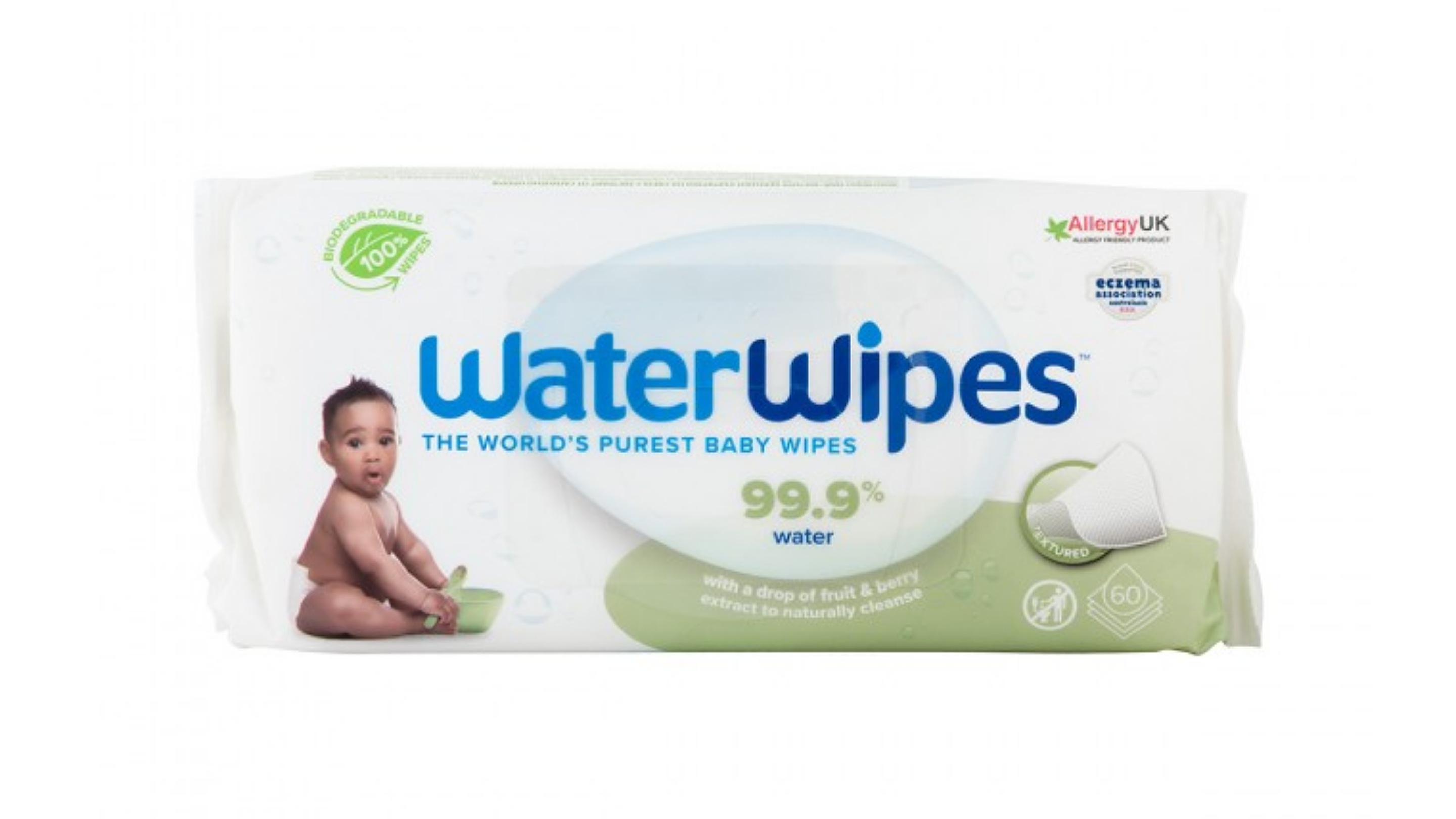 Water Wipes Soapberry 60 Pieces