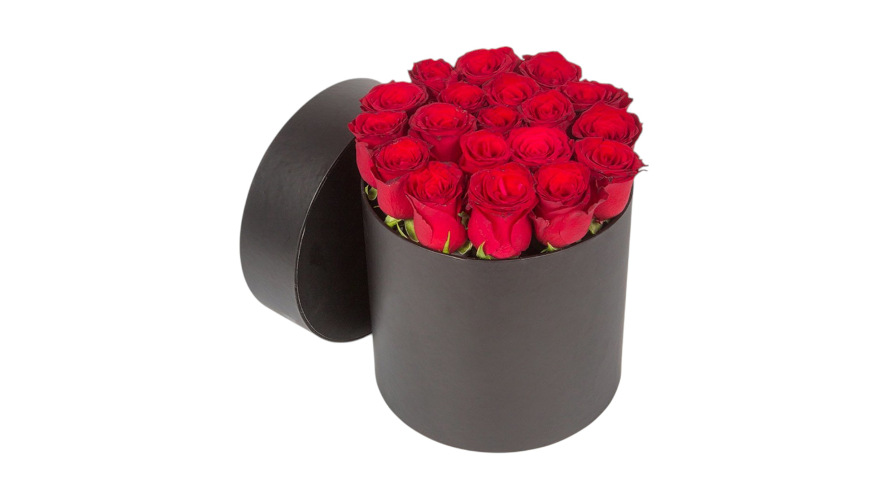 Box 20 red roses. Box colour according to availability