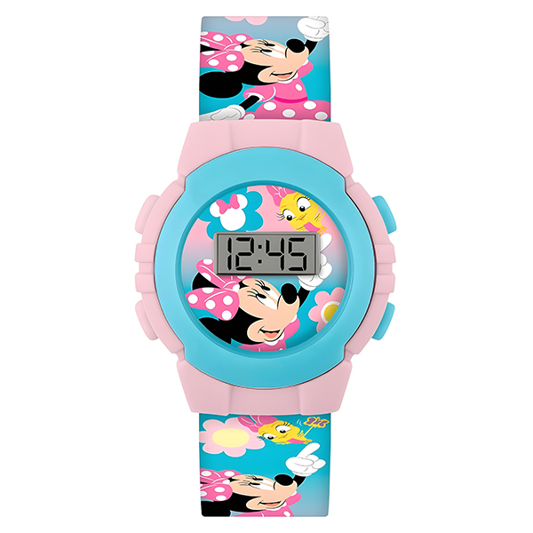 Disney Minnie Mouse Multicoloured Digital Watch - MN4443