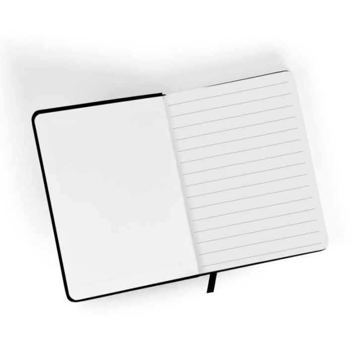 Friends 001 Black Notebook with lined paper