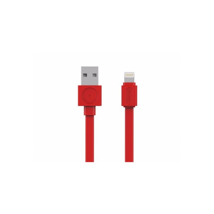 Allocacoc USB-A to Lightning Cable 1.5m Red