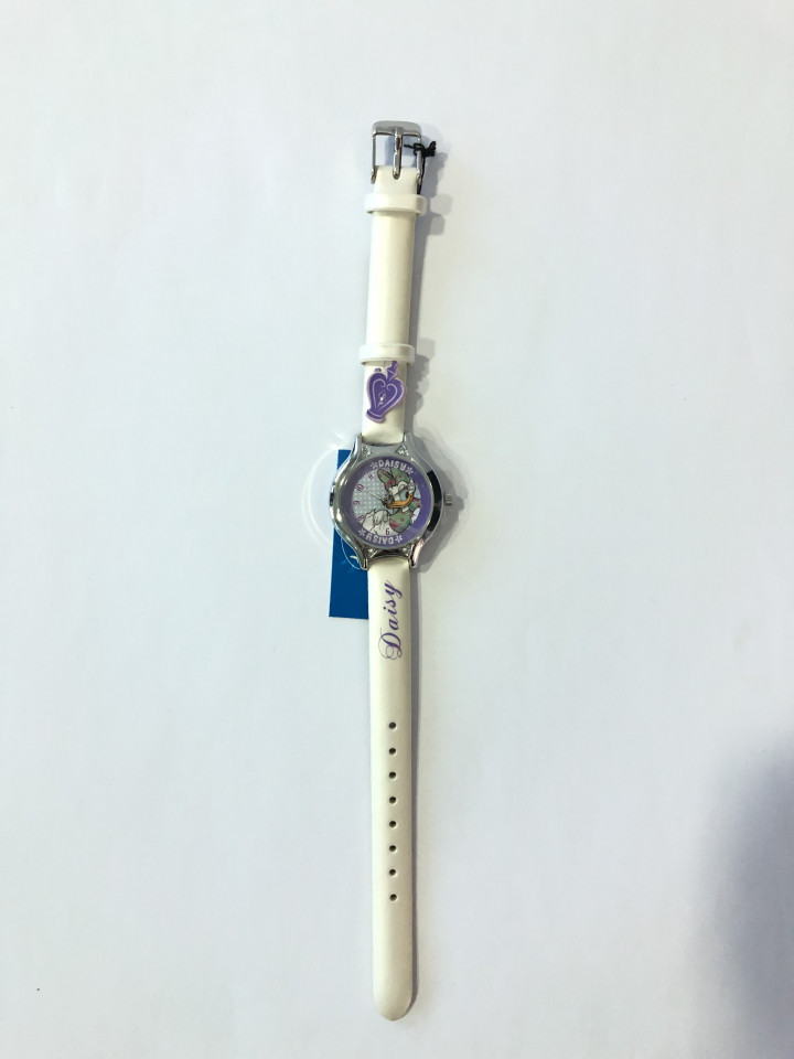 DISNEY WATCH ANALOG 4U DAISY - WHITE