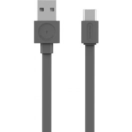USBcable microUSB Flat GREY