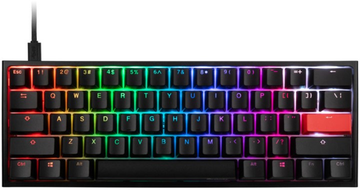 Ducky One 2 Mini RGB Backlight Cherry Speed Silver RGB