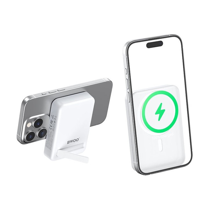 BWOO BO-P59 20W 10000 mAh power bank, white