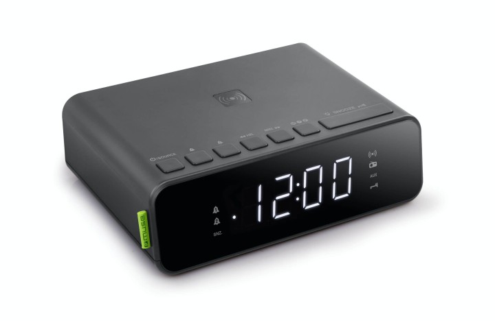 Muse M-175 WI Clock radio FM wireless charge