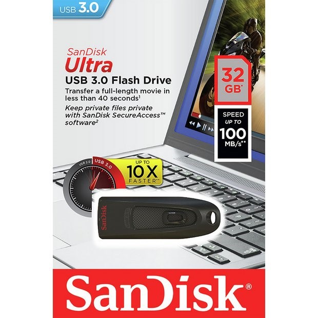 Sandisk Ultra USB 3.0 - 32GB