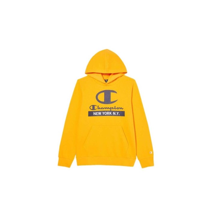 UNISEX HOODIE CHAMPION CHILDRENS ORANGE L