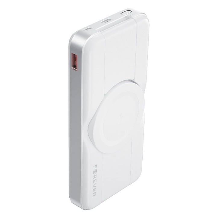 Forever wireless power bank MATB-300 10000 mAh 3in1, white