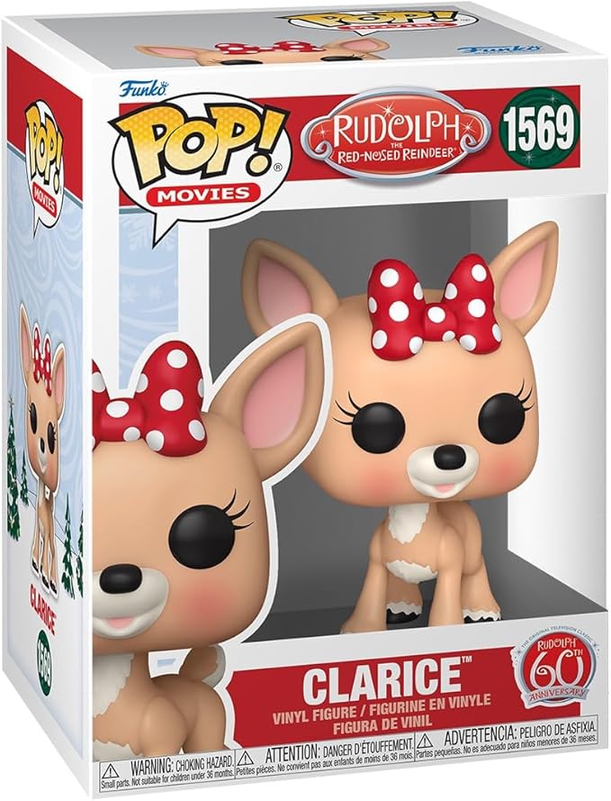 Funko Pop! Movies: Rudolph The Red-Nosed Reindeer - Clarice #1569 Vinyl Figure