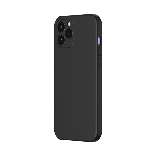 Baseus iPhone 12 Pro case Liquid Silica Gel Black