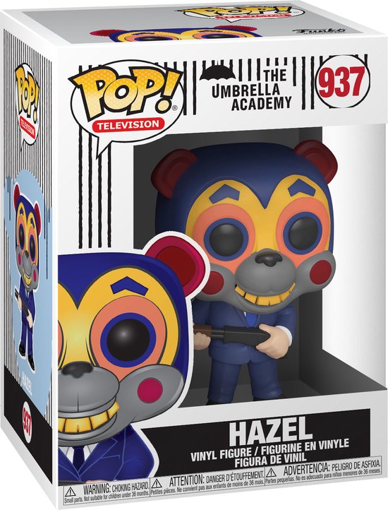 Funko POP! The Umbrella Academy - Hazel with Mask #937 Vinyl Figure