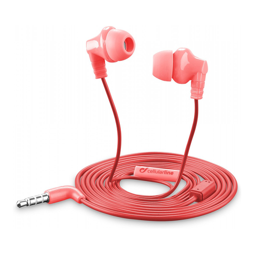 IN-EAR EARPHONES 3,5 MM PINK