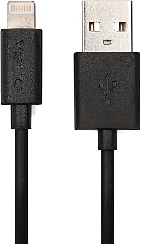 Veho Pebble Apple Certified MFI Lightning To USB Cable - 1m