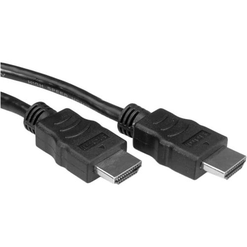 SECOMP HDMI High Speed Cable with Ethernet, HDMI M - HDMI M, black, 1 m