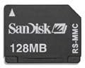 SanDisk RS Multi Media Card 128Mb 0.125 GB MMC