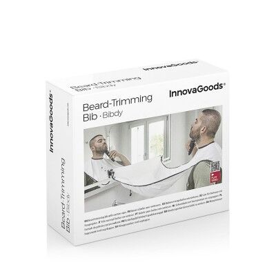 InnovaGoods Beard-Trimming Bib with Suction Cups Bibdy