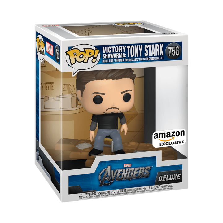 POP! Collection Deluxe: Marvel Avengers - Victory Shawarma: Tony Stark Excl. - 756