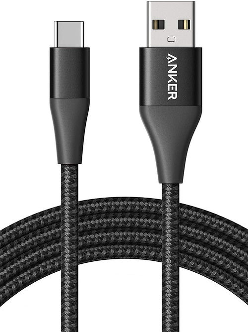 Anker PowerLine+ II USB A to USB C 1.8m Black