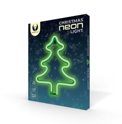 Forever Light Neon LED CHRISTMAS TREE green FLNE16