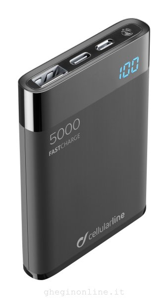 FreePower Manta HD 5000 Black / Ultra-small portable charger with high-density cells