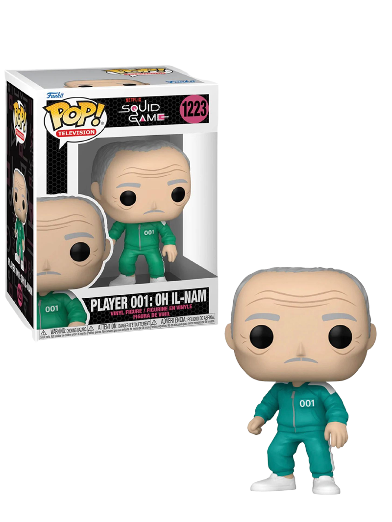 Funko Pop! Television: Squid Game - Player 001: Oh Il-Nam #1223 Vinyl Figure