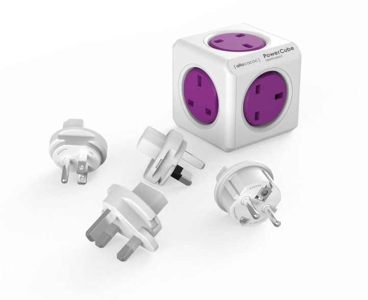 PowerCube ReWirable + 4x plug  UK