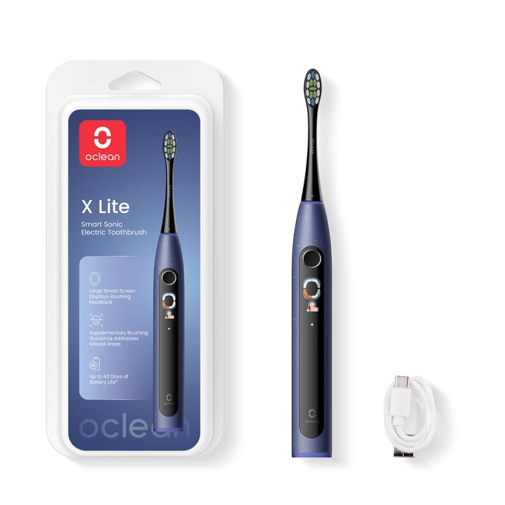 Oclean X Lite Smart Sonic Electric Toothbrush, Blue