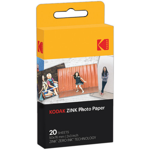 KODAK PAPER RODZ2X320 2x3 20p