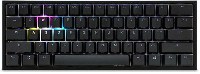 Ducky ONE 2 MINI cherry Speed Silver - US Layout