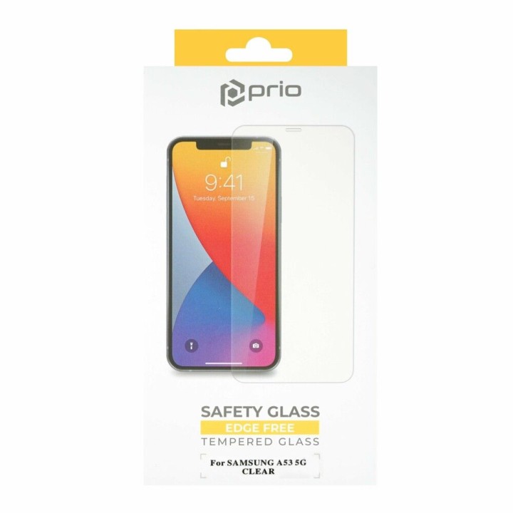 prio Tempered Glass Screen Protector for Samsung A53 5G clear