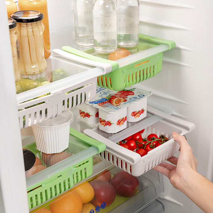 Adjustable Fridge Organiser Friwer InnovaGoods pack of