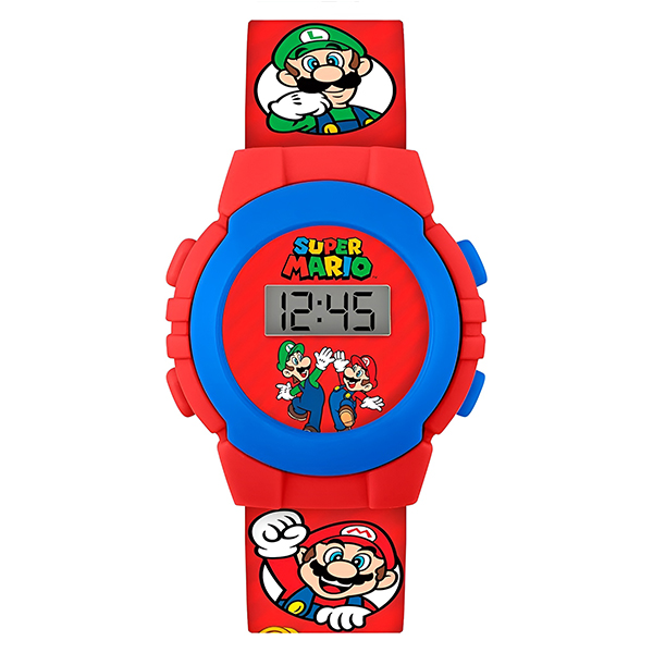 Super Mario Red Digital Watch - GSM4234