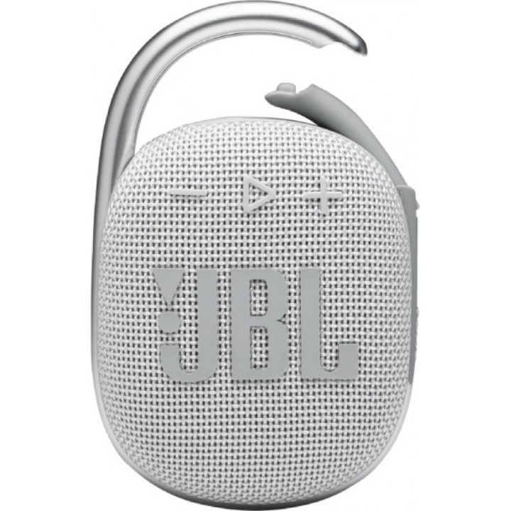 JBL Clip 4 Bluetooth speaker Water-proof, Dust-proof White