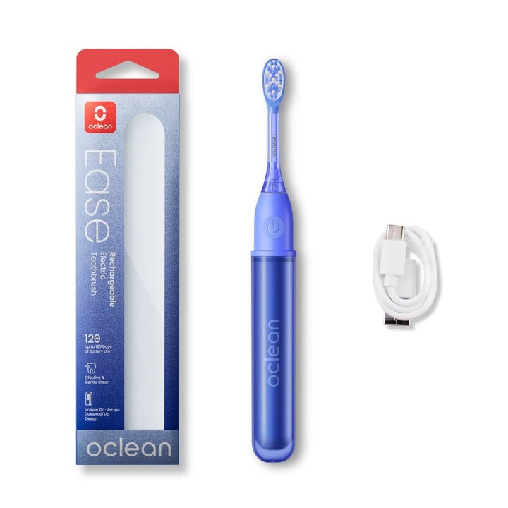 Oclean Ease Rechargeable Electric Toothbrush, Blue