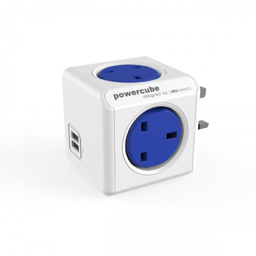 PowerCube Extended USB UK BLUE