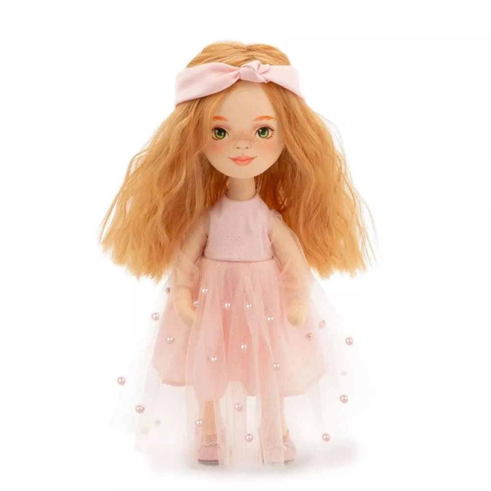Sweet sister - sunny in a light pink dress + bonus accessories set (35cm)