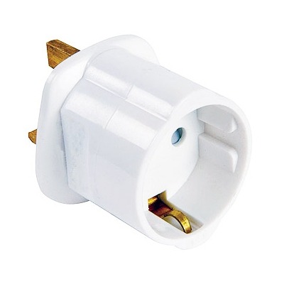 European Schuko to UK Adapter