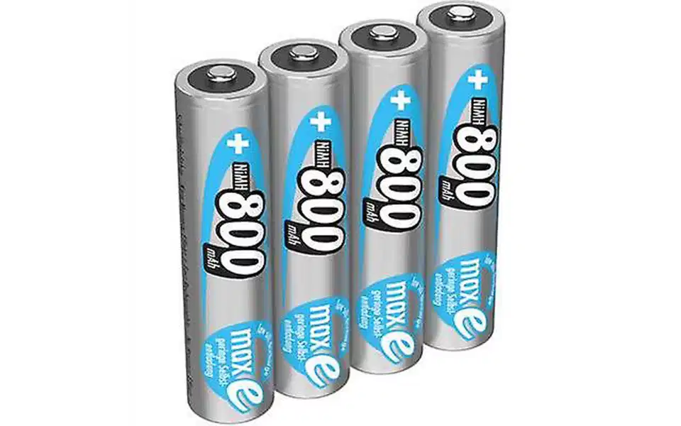 ANSMANN Micro - AAA size - Pack of 4, NiMH Rechargeable Batteries