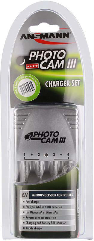 ANSMANN PC III RECHARGEABLE BATTERY SET 1300MAH