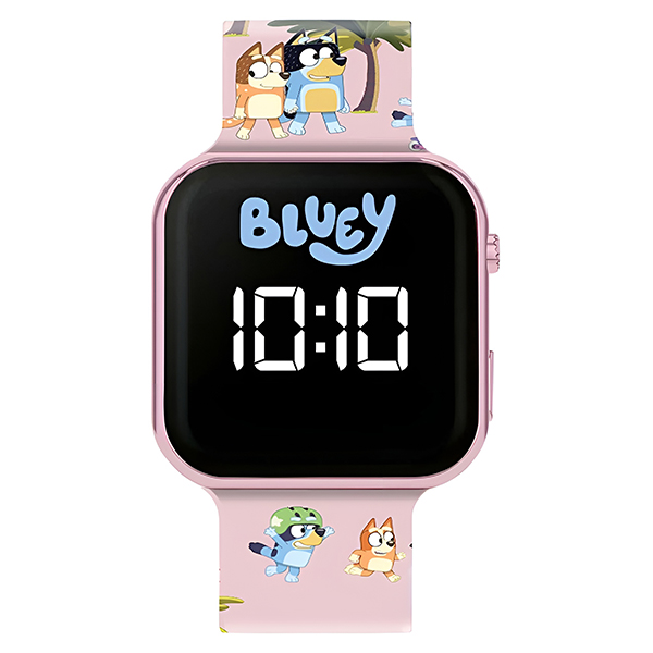 Bluey Printed Strap LED Watch - BLY4157
