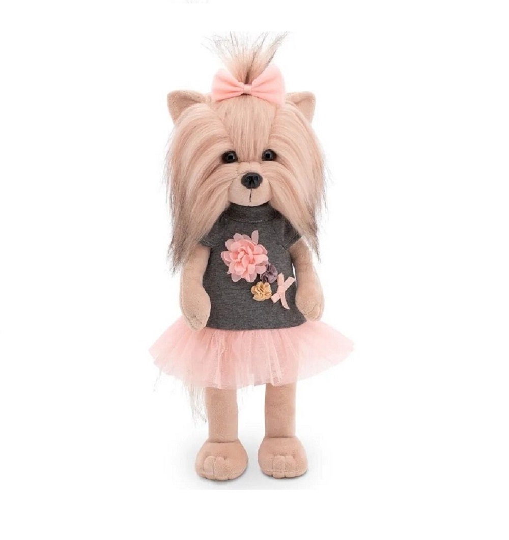 Plush toy, Lucky Doggy, Lucky Yoyo: Tea Rose (38cm)