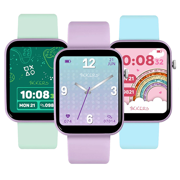 Tikkers Kids Series 13 Smart Lilac Interchangeable Strap Watch Set - TKS13-0029