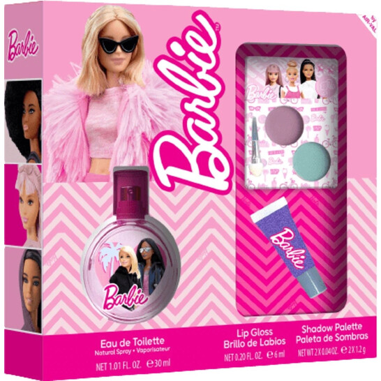Arival Barbie Edt 30Ml+Lipgloss+Eyeshadow 25