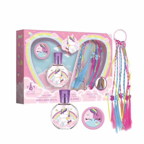 Arival Eau My Unicorn Edt 50Ml+Eyeshadow+Braids Hair Tie 25