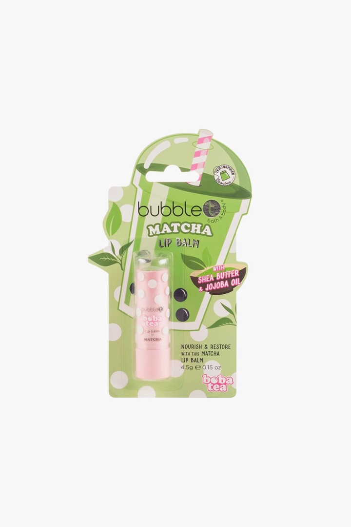 Bubble T Lip Balm In Matcha