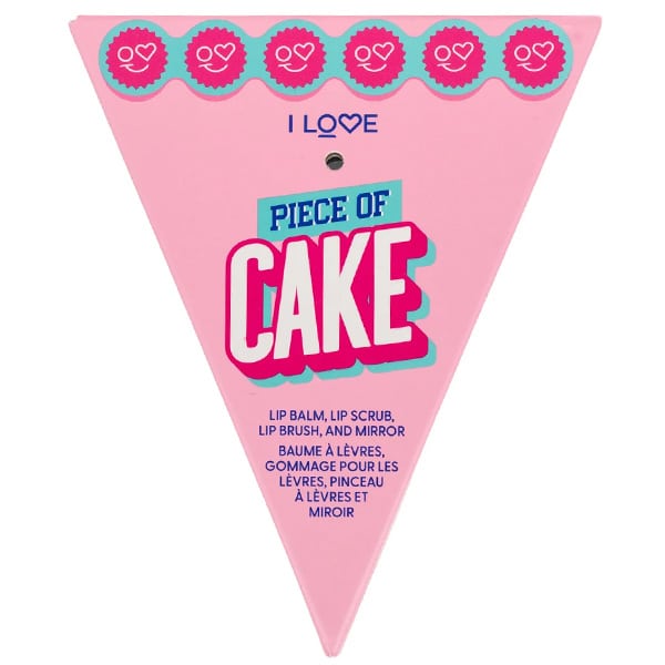 I Love Gen A Piece Of Cake Lip Balm 10Ml+Lip Scrub 15Ml+Lip Applic+Mirror 25